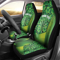 Personalised Ireland Darts Car Seat Cover Dartboard Irish Shamrock Pattern - Wonder Print Shop