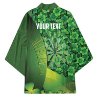 Personalised Ireland Darts Kimono Dartboard Irish Shamrock Pattern - Wonder Print Shop