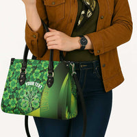 Personalised Ireland Darts Leather Bag Dartboard Irish Shamrock Pattern - Wonder Print Shop