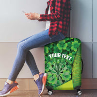 Personalised Ireland Darts Luggage Cover Dartboard Irish Shamrock Pattern - Wonder Print Shop
