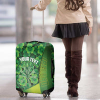 Personalised Ireland Darts Luggage Cover Dartboard Irish Shamrock Pattern - Wonder Print Shop