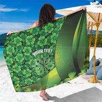 Personalised Ireland Darts Sarong Dartboard Irish Shamrock Pattern - Wonder Print Shop