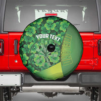 Personalised Ireland Darts Spare Tire Cover Dartboard Irish Shamrock Pattern - Wonder Print Shop