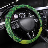 Ireland Darts Steering Wheel Cover Dartboard Irish Shamrock Pattern - Wonder Print Shop