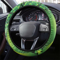 Ireland Darts Steering Wheel Cover Dartboard Irish Shamrock Pattern - Wonder Print Shop