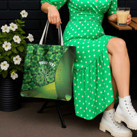 Personalised Ireland Darts Tote Bag Dartboard Irish Shamrock Pattern - Wonder Print Shop
