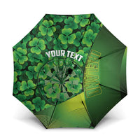 Personalised Ireland Darts Umbrella Dartboard Irish Shamrock Pattern - Wonder Print Shop