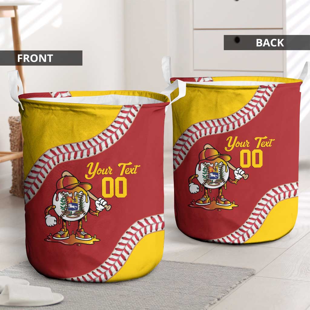 Venezuela 2026 Baseball Custom Laundry Basket Go Champions Drip Style