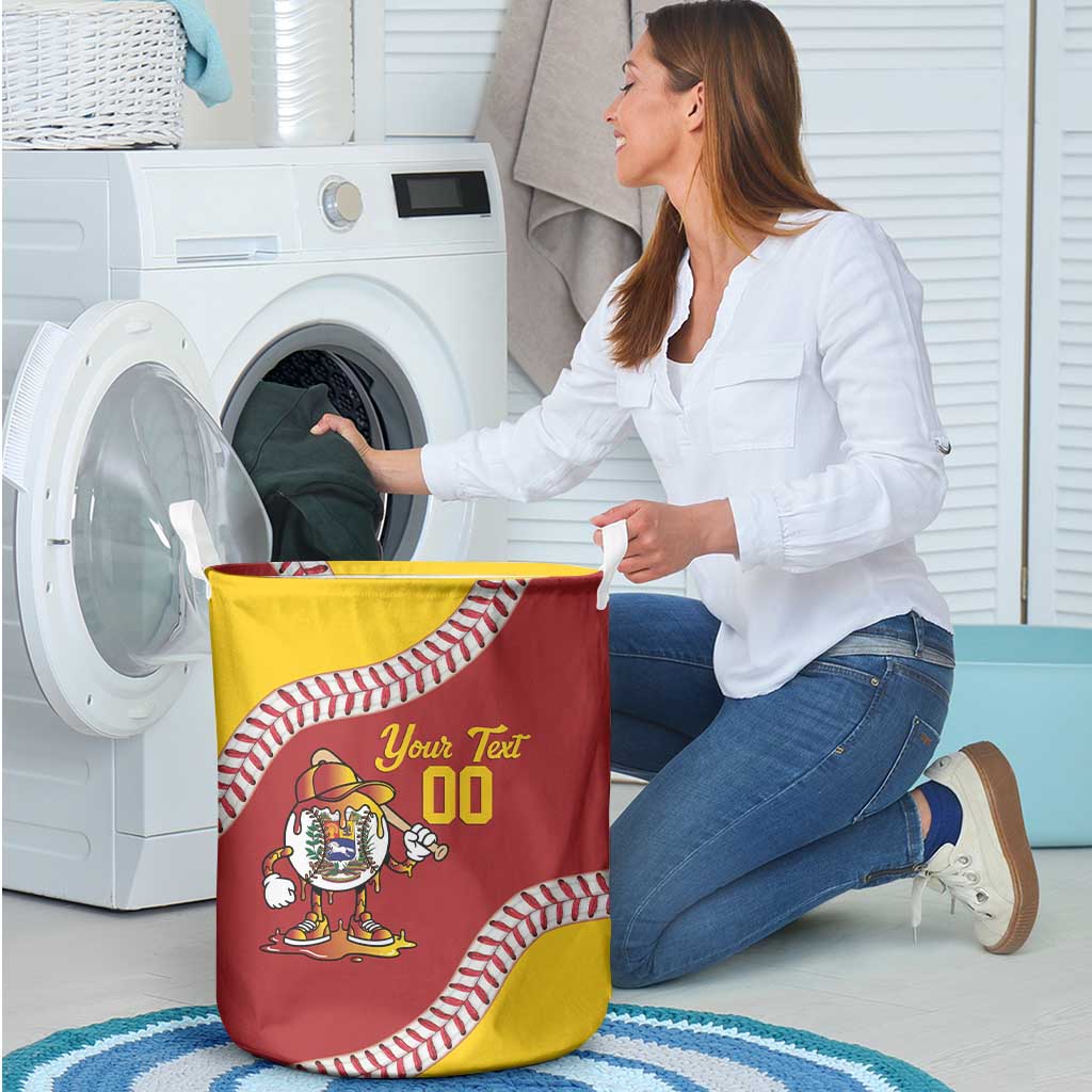 Venezuela 2026 Baseball Custom Laundry Basket Go Champions Drip Style