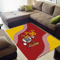 Venezuela 2026 Baseball Custom Area Rug Go Champions Drip Style