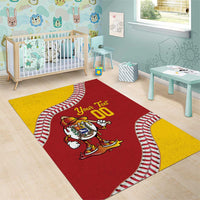 Venezuela 2026 Baseball Custom Area Rug Go Champions Drip Style