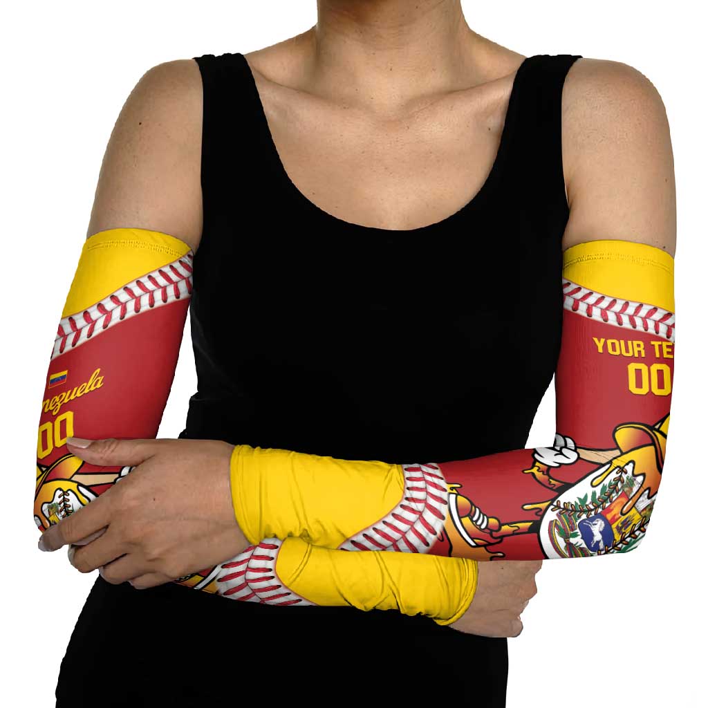 Venezuela 2026 Baseball Custom Arm Sleeves Go Champions Drip Style