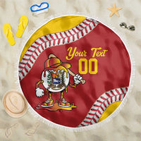 Venezuela 2026 Baseball Custom Beach Blanket Go Champions Drip Style