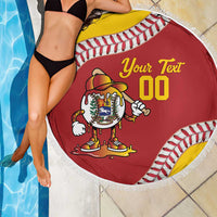 Venezuela 2026 Baseball Custom Beach Blanket Go Champions Drip Style