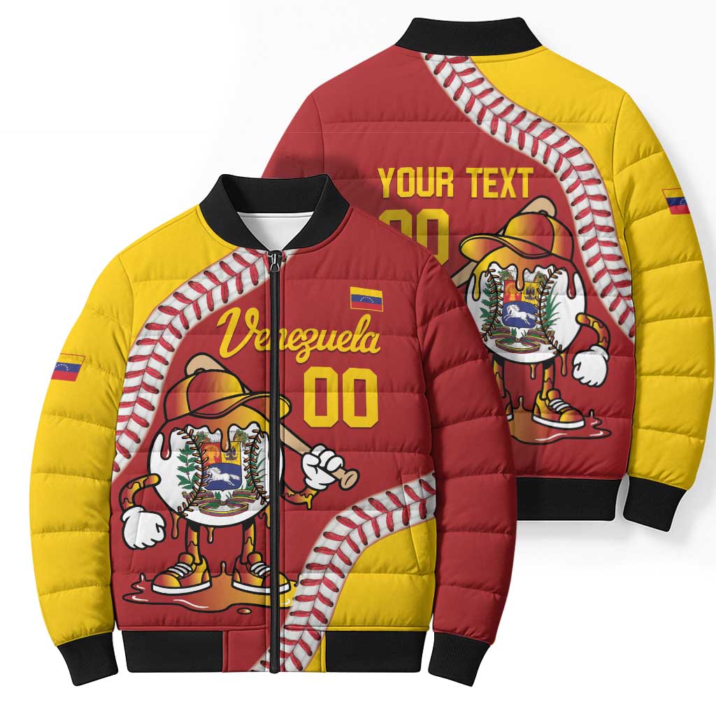 Venezuela 2026 Baseball Custom Bomber Puffer Jacket Go Champions Drip Style