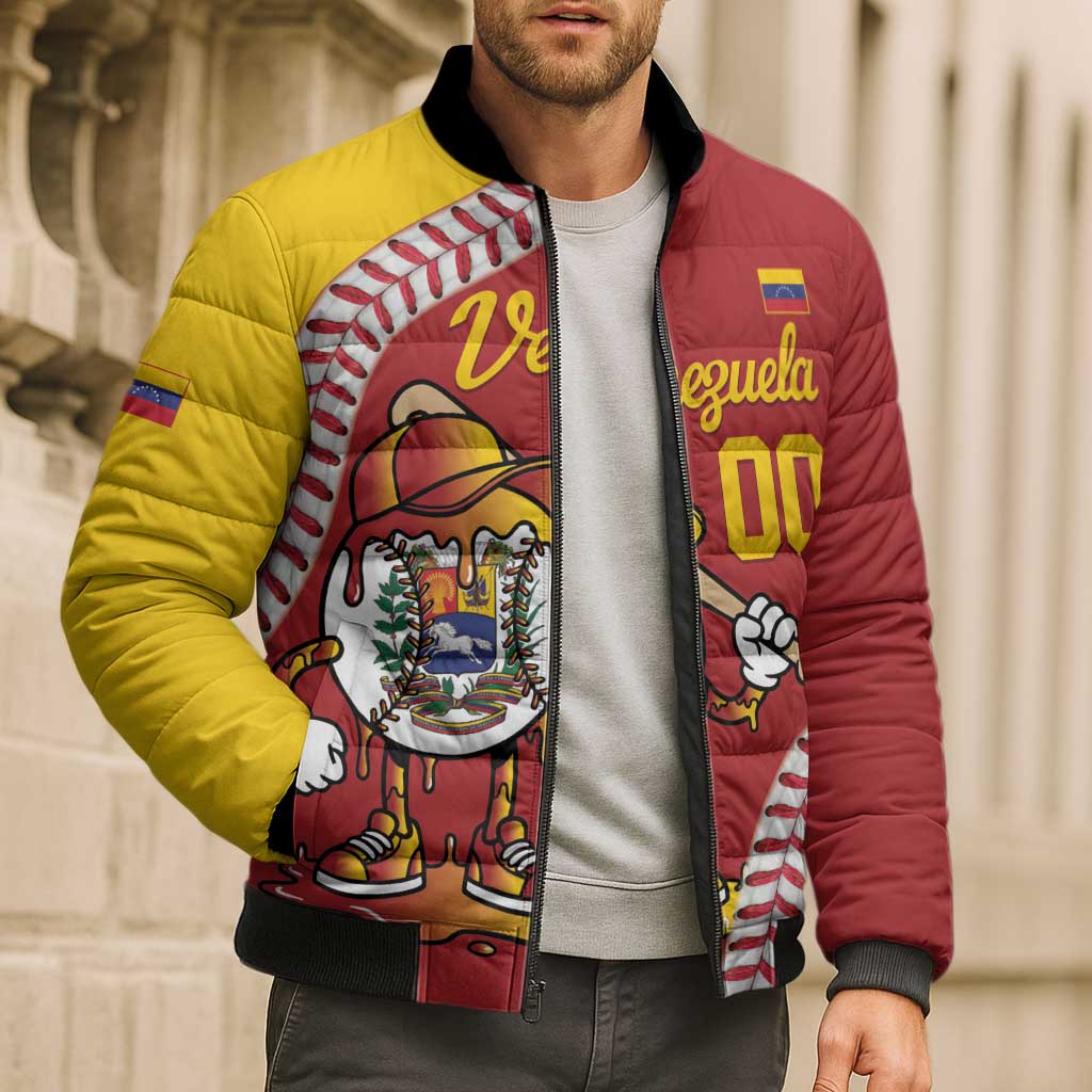 Venezuela 2026 Baseball Custom Bomber Puffer Jacket Go Champions Drip Style