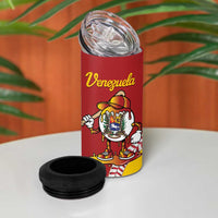 Venezuela 2026 Baseball Custom 4 in 1 Can Cooler Tumbler Go Champions Drip Style