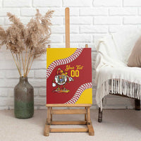 Venezuela 2026 Baseball Custom Canvas Wall Art Go Champions Drip Style