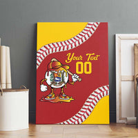 Venezuela 2026 Baseball Custom Canvas Wall Art Go Champions Drip Style