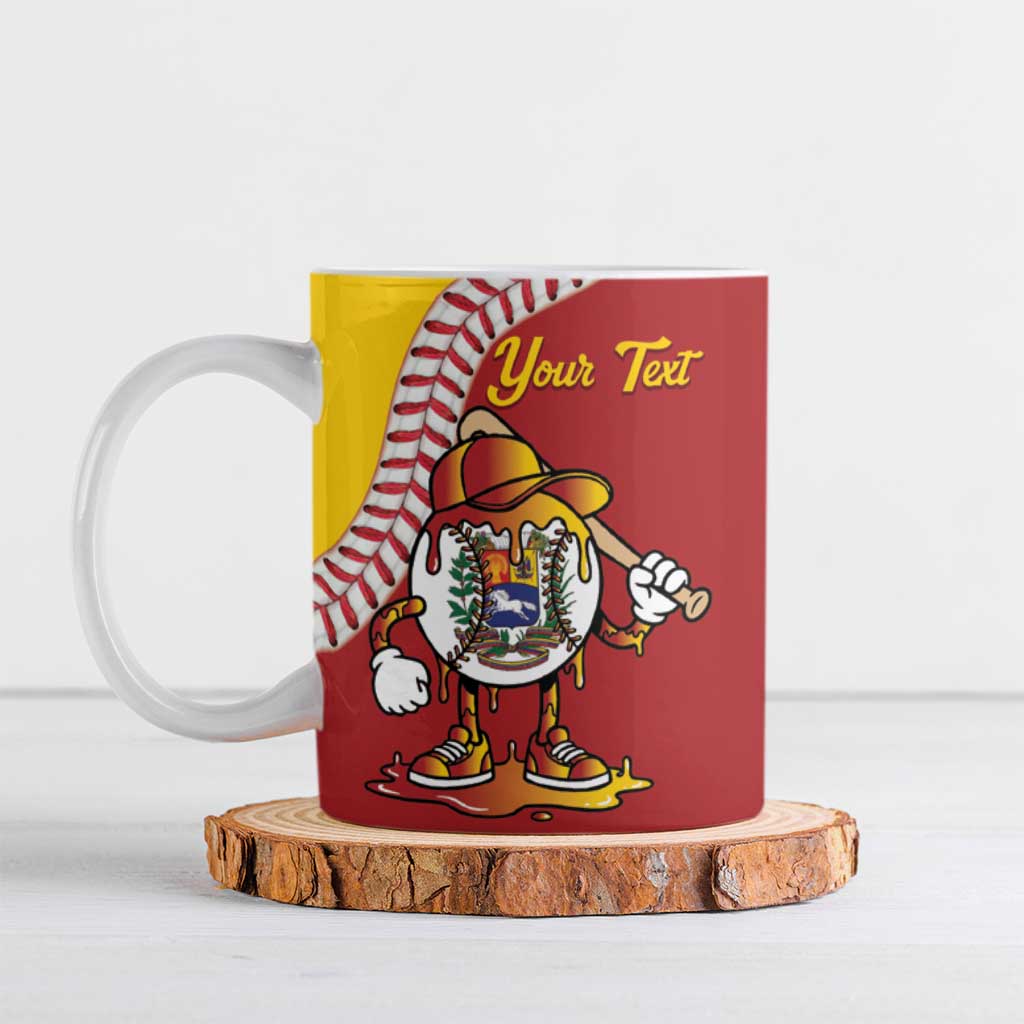 Venezuela 2026 Baseball Custom Ceramic Mug Go Champions Drip Style