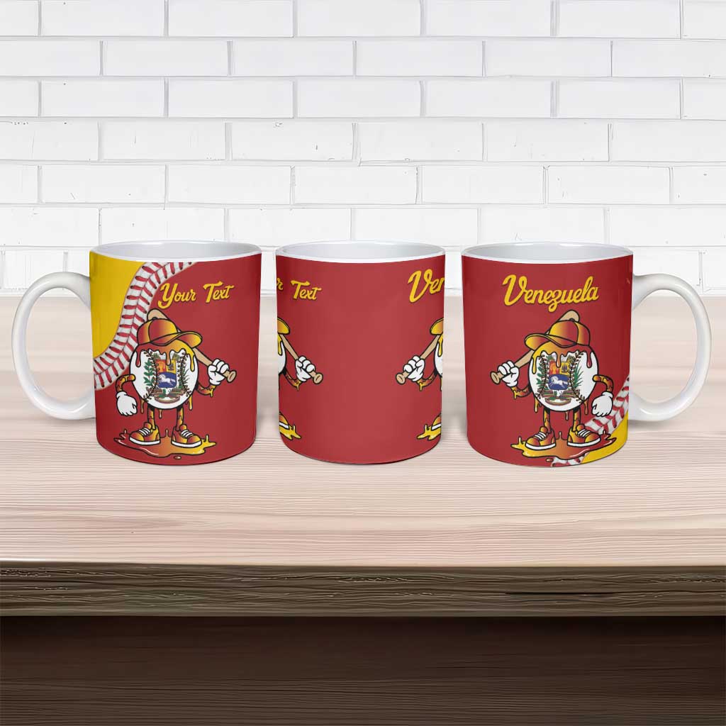 Venezuela 2026 Baseball Custom Ceramic Mug Go Champions Drip Style