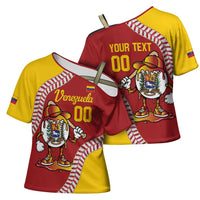 Venezuela 2026 Baseball Custom Cross Shoulder Shirt Go Champions Drip Style