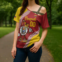Venezuela 2026 Baseball Custom Cross Shoulder Shirt Go Champions Drip Style