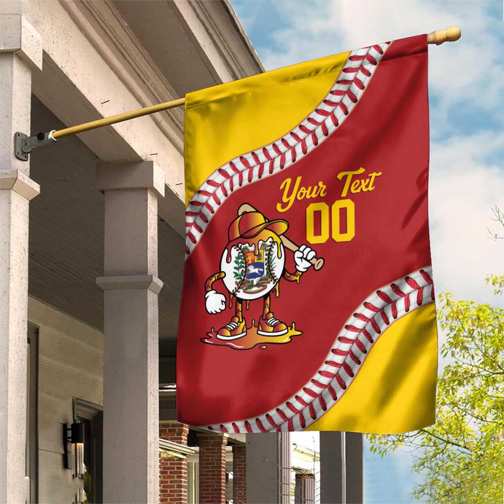 Venezuela 2026 Baseball Custom Garden Flag Go Champions Drip Style