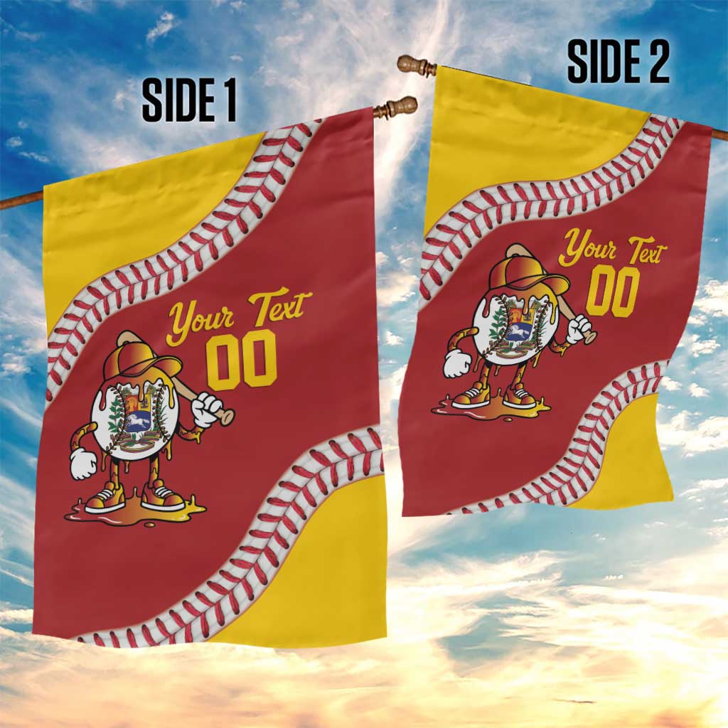 Venezuela 2026 Baseball Custom Garden Flag Go Champions Drip Style