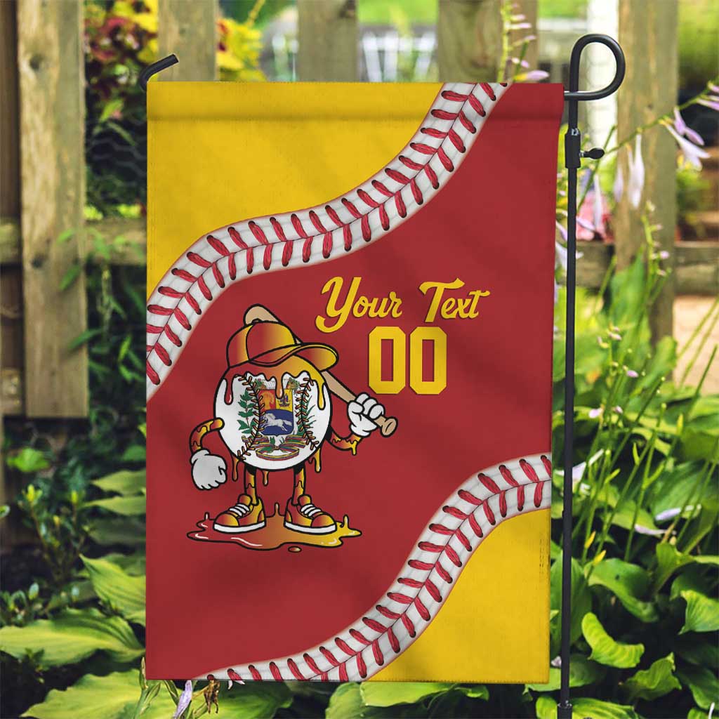 Venezuela 2026 Baseball Custom Garden Flag Go Champions Drip Style
