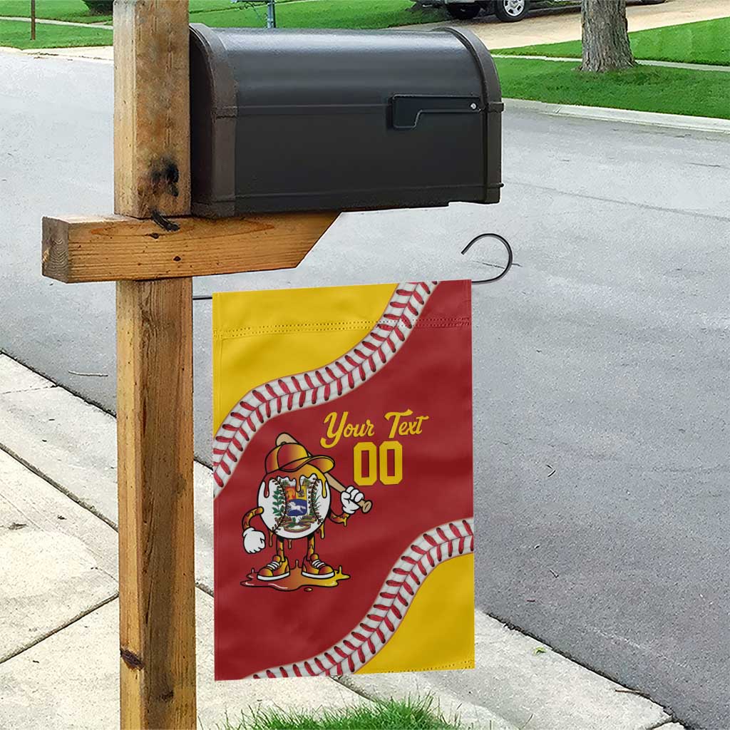 Venezuela 2026 Baseball Custom Garden Flag Go Champions Drip Style