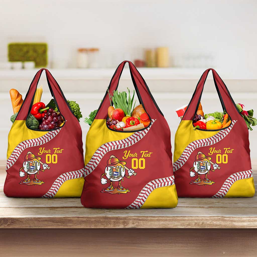 Venezuela 2026 Baseball Custom Grocery Bag Go Champions Drip Style