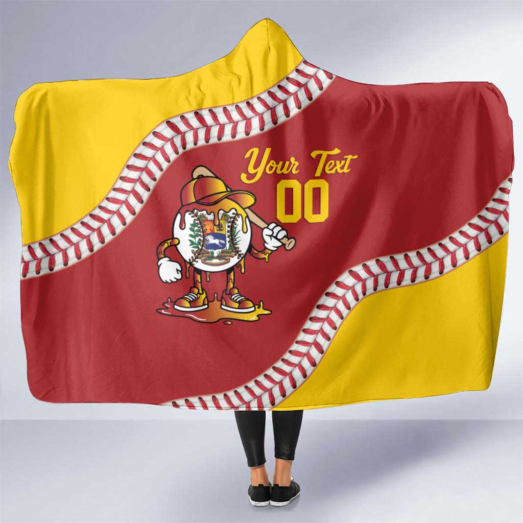 Venezuela 2026 Baseball Custom Hooded Blanket Go Champions Drip Style