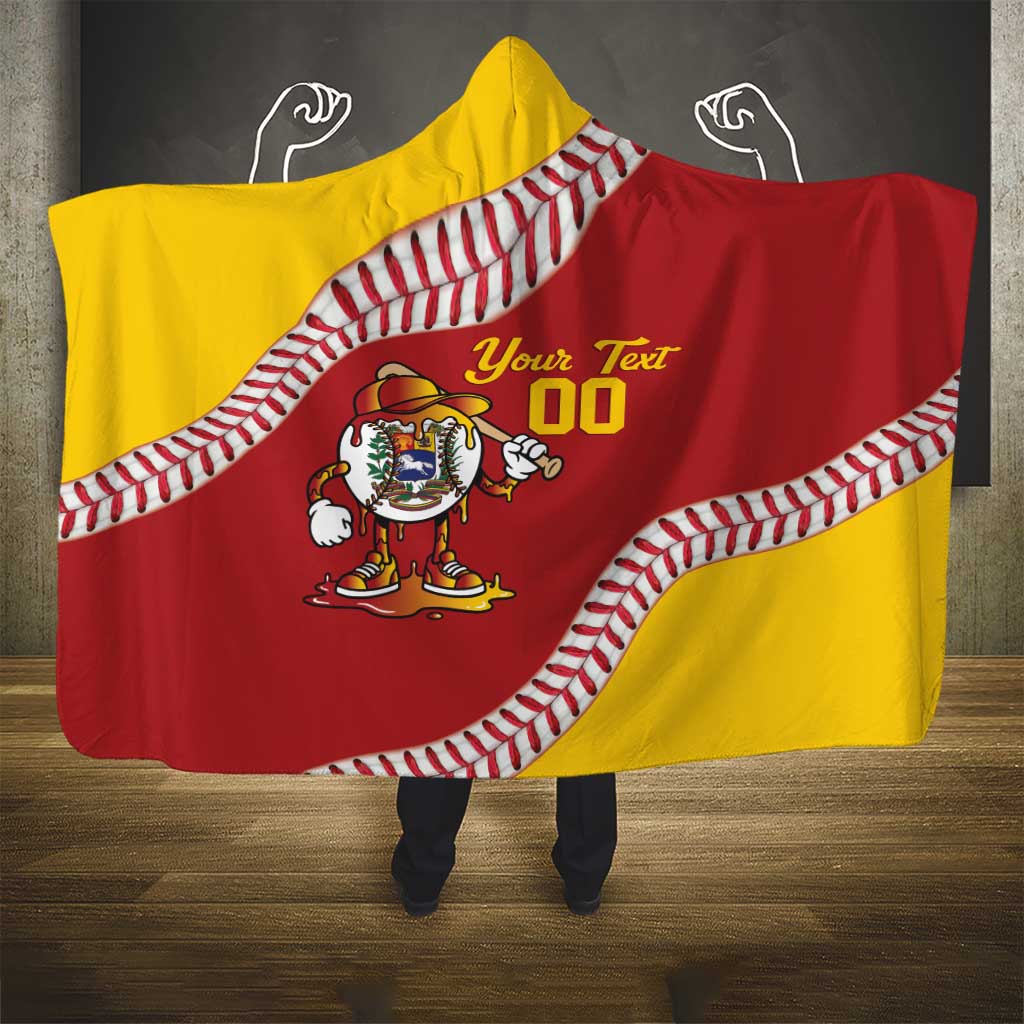 Venezuela 2026 Baseball Custom Hooded Blanket Go Champions Drip Style