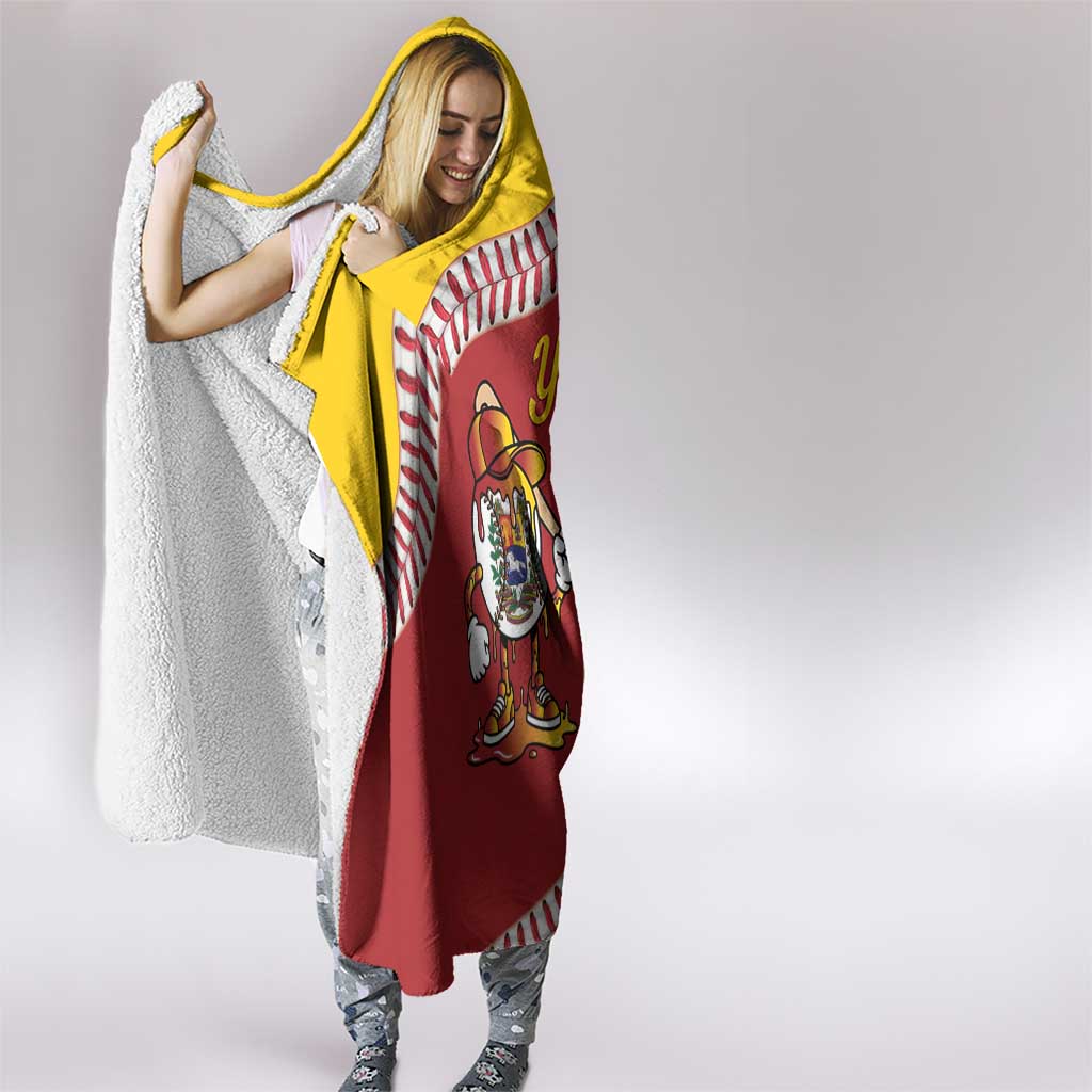 Venezuela 2026 Baseball Custom Hooded Blanket Go Champions Drip Style