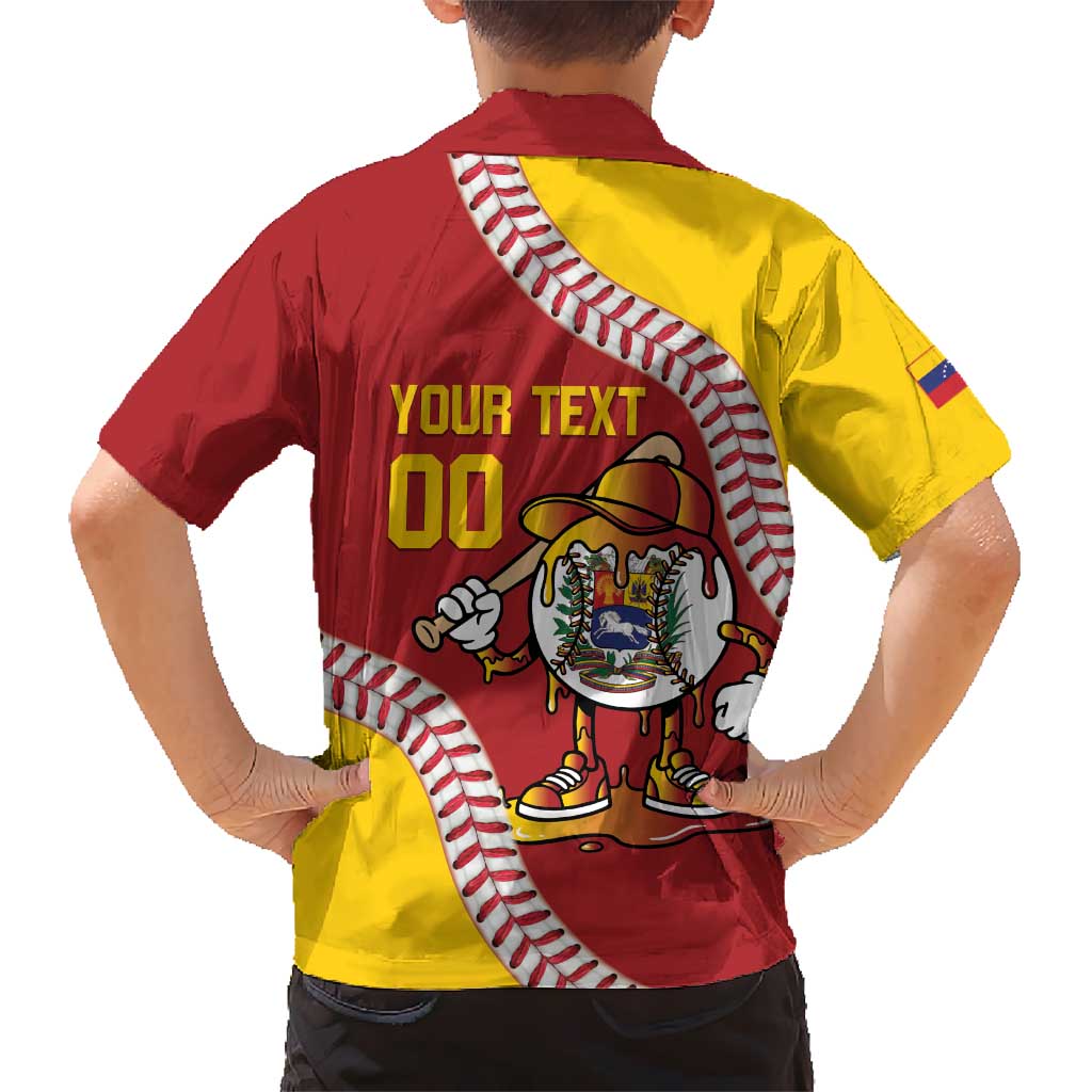 Venezuela 2026 Baseball Custom Kid Hawaiian Shirt Go Champions Drip Style