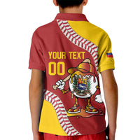 Venezuela 2026 Baseball Custom Kid Polo Shirt Go Champions Drip Style