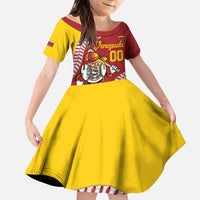 Venezuela 2026 Baseball Custom Kid Short Sleeve Dress Go Champions Drip Style