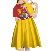 Venezuela 2026 Baseball Custom Kid Short Sleeve Dress Go Champions Drip Style
