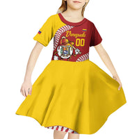 Venezuela 2026 Baseball Custom Kid Short Sleeve Dress Go Champions Drip Style