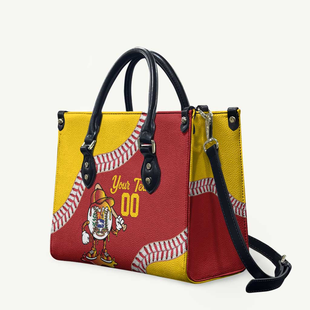 Venezuela 2026 Baseball Custom Leather Bag Go Champions Drip Style