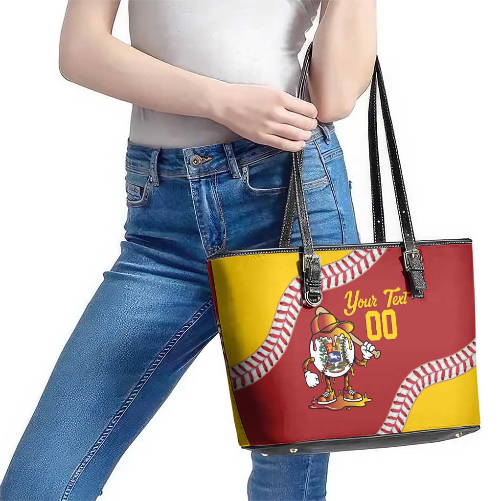Venezuela 2026 Baseball Custom Leather Tote Bag Go Champions Drip Style