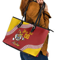 Venezuela 2026 Baseball Custom Leather Tote Bag Go Champions Drip Style