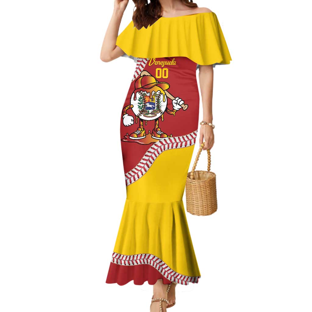 Venezuela 2026 Baseball Custom Mermaid Dress Go Champions Drip Style