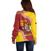 Venezuela 2026 Baseball Custom Off Shoulder Sweater Go Champions Drip Style