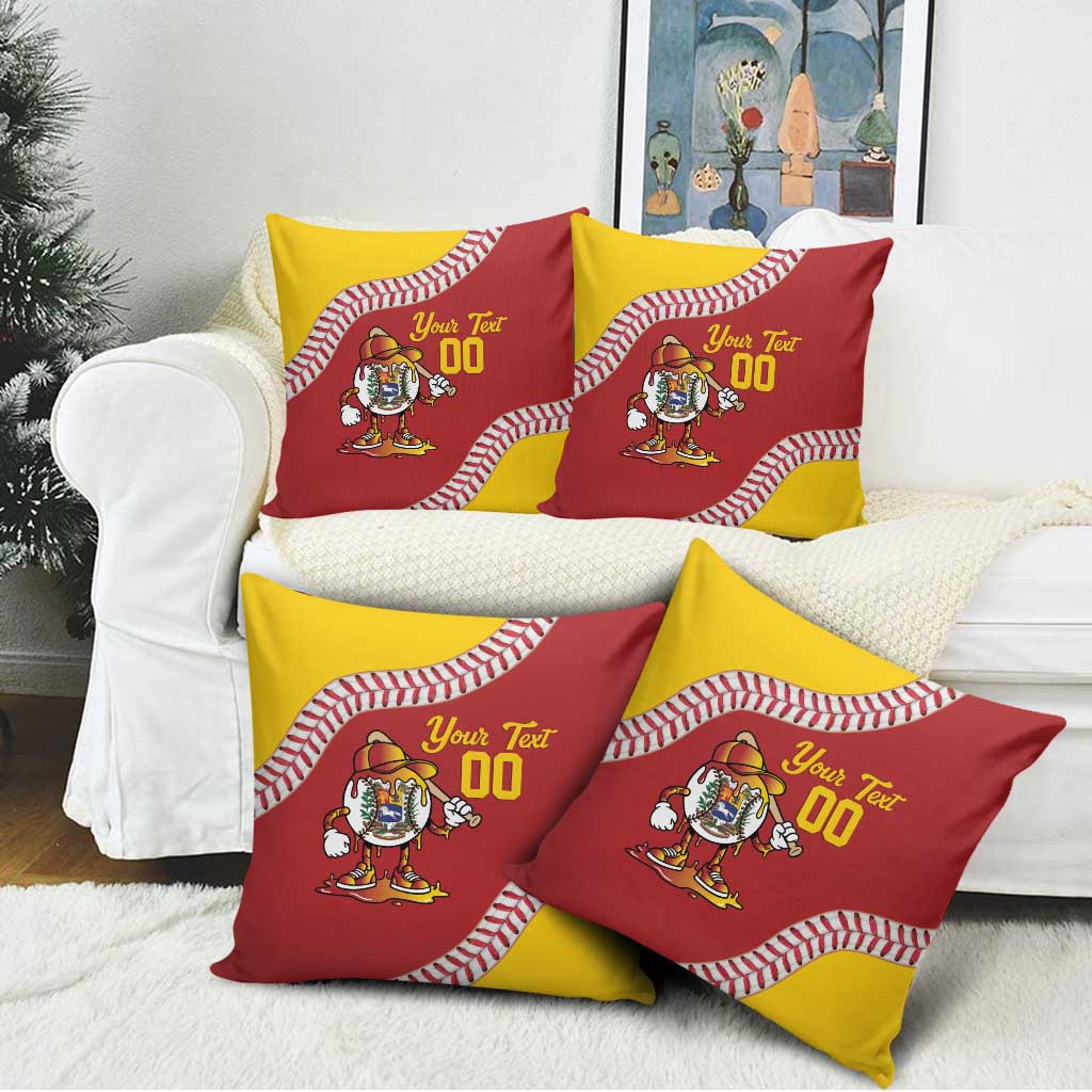 Venezuela 2026 Baseball Custom Pillow Cover Go Champions Drip Style