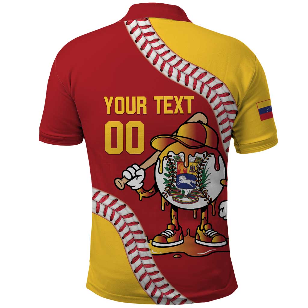 Venezuela 2026 Baseball Custom Polo Shirt Go Champions Drip Style