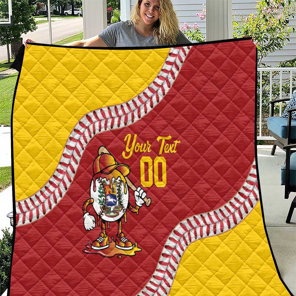 Venezuela 2026 Baseball Custom Quilt Go Champions Drip Style