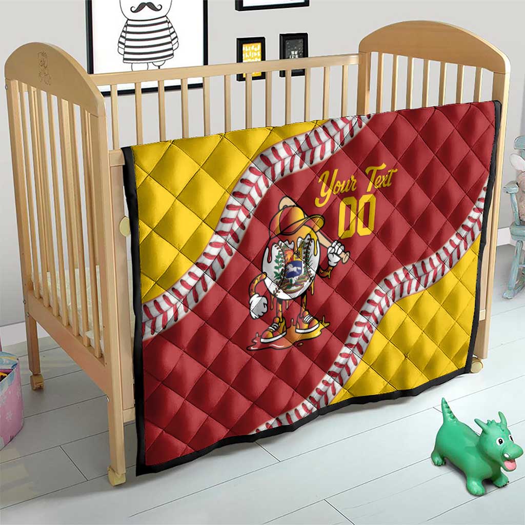 Venezuela 2026 Baseball Custom Quilt Go Champions Drip Style