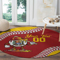 Venezuela 2026 Baseball Custom Round Carpet Go Champions Drip Style